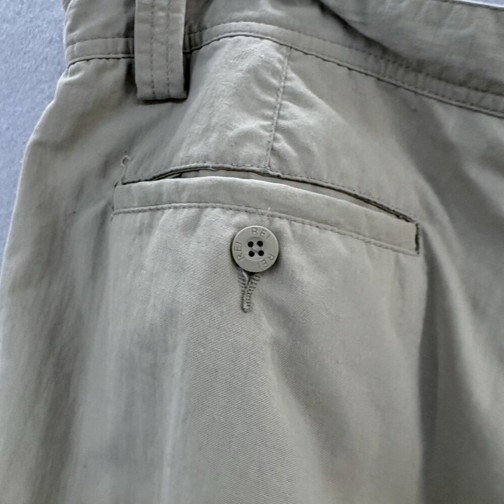 REI Nylon Beige Outdoors Khaki‎ Pants Mens Straight Leg 38x30 (Actual 36x28.5) - Picture 6 of 8